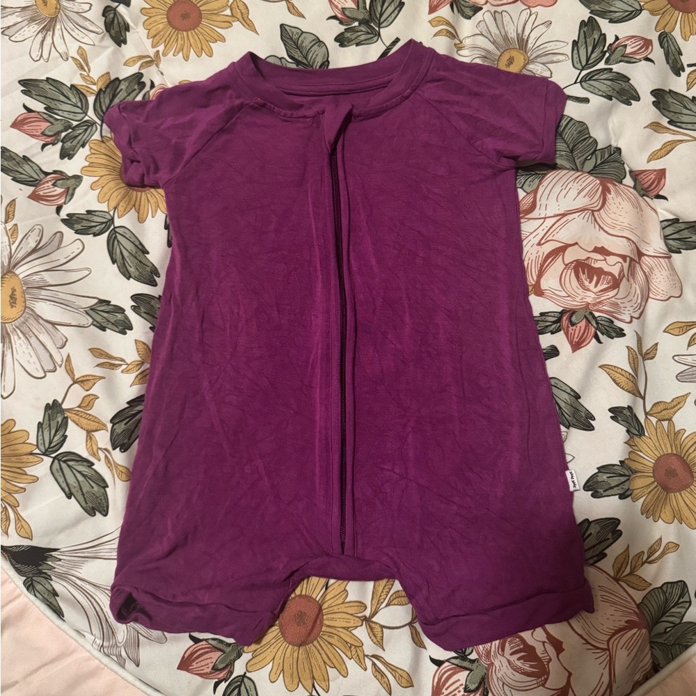 Little Sleepies Amethyst Shorty size 3-6m